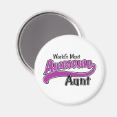 's Werelds meest Geweldige tante Magneet (Voorkant / Achterkant)