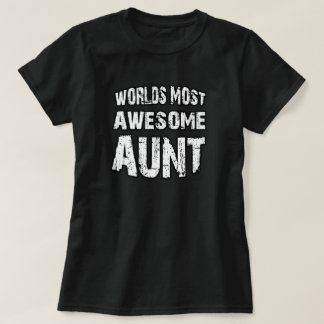 's Werelds meest Geweldige tante T-shirt
