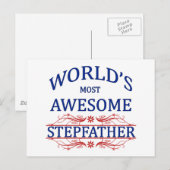 's Werelds meest Geweldige vader Briefkaart (Voorkant / Achterkant)