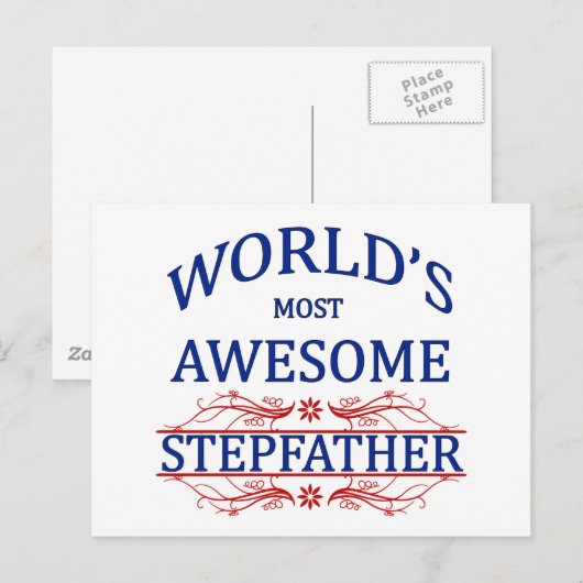 's Werelds meest Geweldige vader Briefkaart (Voorkant / Achterkant)