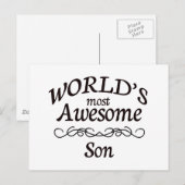 's Werelds meest Geweldige zoon Briefkaart (Voorkant / Achterkant)