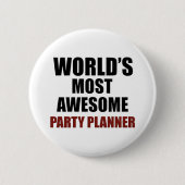 's Werelds meest gezochte Planner Ronde Button 5,7 Cm (Voorkant)
