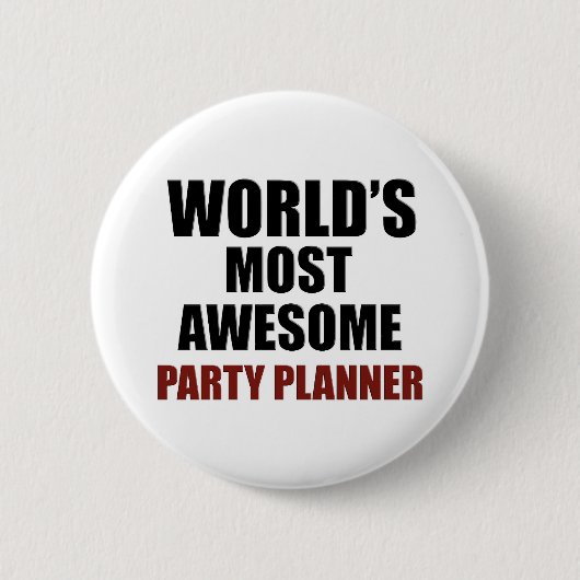 's Werelds meest gezochte Planner Ronde Button 5,7 Cm (Voorkant)