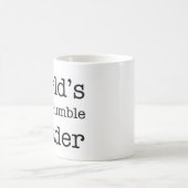 's Werelds meest Humble Leader Koffiemok (Center)