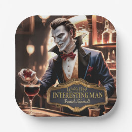 'S Werelds meest interessante Man, gepersonaliseer Papieren Bordje