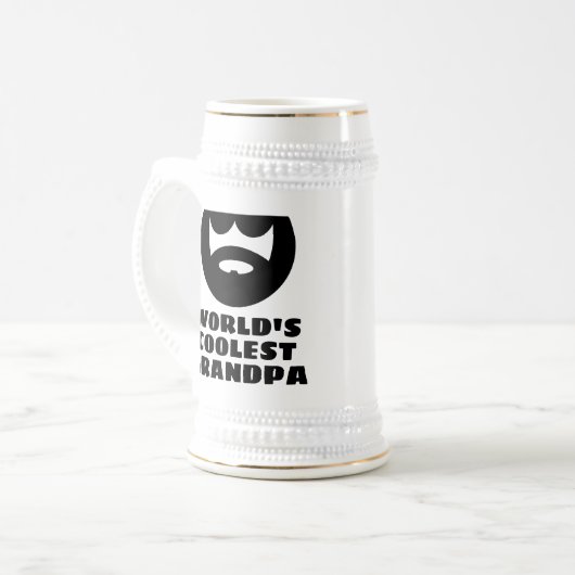 's Werelds meest koelste mok van opa bier stein (Voorkant links)