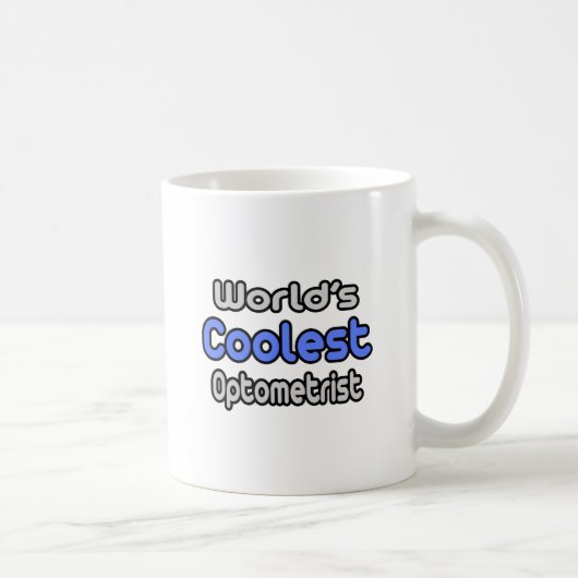 's Werelds meest koelste Optometrist Koffiemok (Rechts)