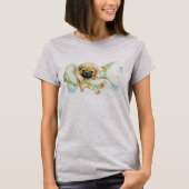 's Werelds meest kutste PUG Puppy Fawn ..vraag ied T-shirt (Voorkant)