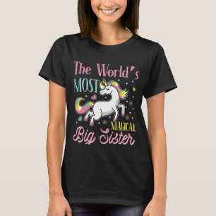 's Werelds meest magische grote zus motief T-shirt