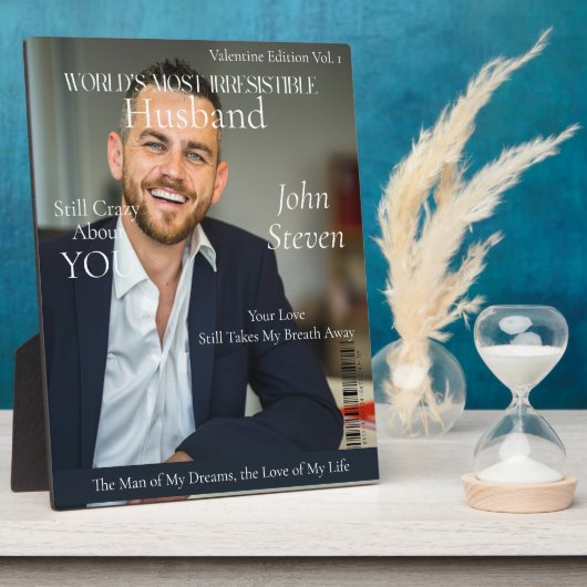 'S Werelds meest onweerstaanbare tijdschrift cover Fotoplaat (Zijkant)