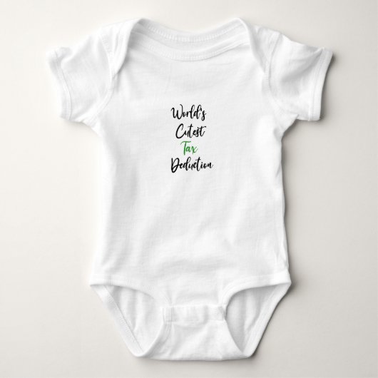 's Werelds meest recente Baby belastingaftrek bela Romper (Voorkant)