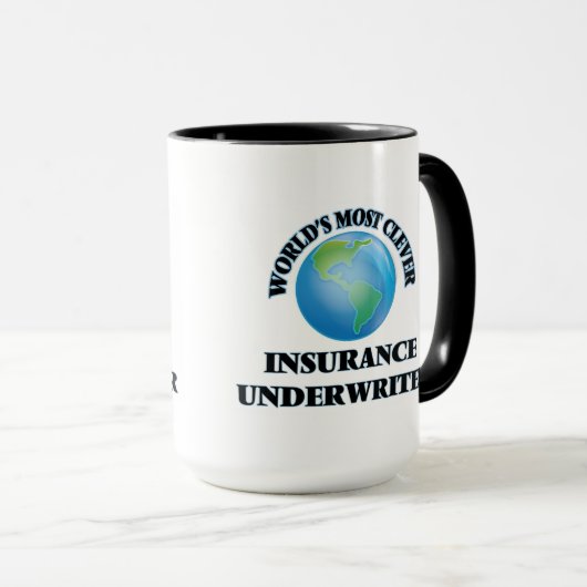 's Werelds meest slimme verzekeringsunderwriter Mok (Voorkant rechts)