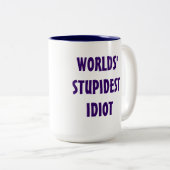 's Werelds meest stoutste Idiotse Mok (Voorkant rechts)