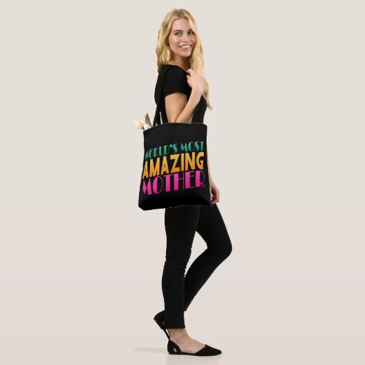 's Werelds meest verbazingwekkende Moederdag | CAN Tote Bag (Op model)