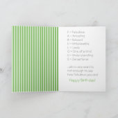 's Werelds meest wonderbaarlijke Dochter Floral Kaart (Binnen)