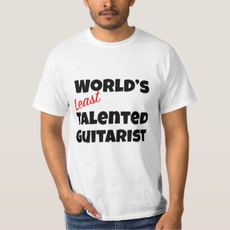 's Werelds minst getalenteerde gitarist Gag T-shirt