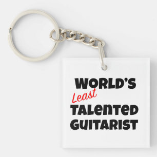 's Werelds minst getalenteerde gitarist Sleutelhanger