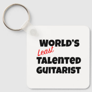 's Werelds minst getalenteerde gitarist Sleutelhanger