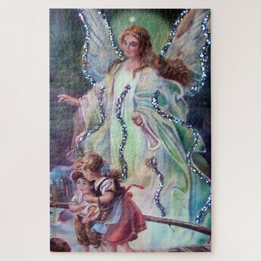 'S WERELDS MOEILIJKSTE GUARDIAN ANGEL ART PUZZLE LEGPUZZEL (Verticaal)