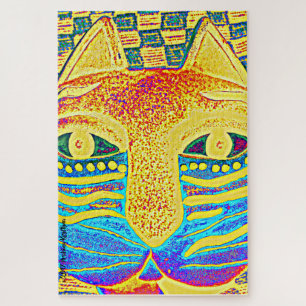 'S WERELDS MOEILIJKSTE KAT-PUZZEL LEGPUZZEL