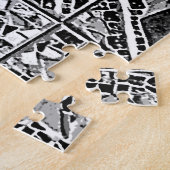 'S WERELDS MOEILIJKSTE MODERNE KARTPUZZEL LEGPUZZEL (Zijkant)