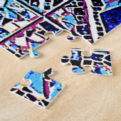 'S WERELDS MOEILIJKSTE MODERNE KARTPUZZEL LEGPUZZEL (Zijkant)