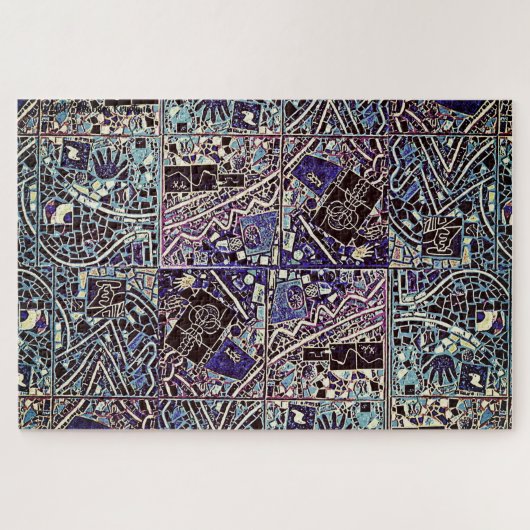 'S WERELDS MOEILIJKSTE MODERNE KARTPUZZEL S T LEGPUZZEL (Horizontaal)