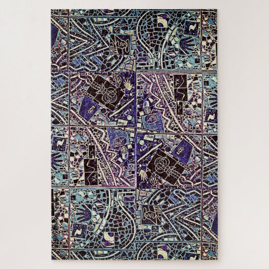 'S WERELDS MOEILIJKSTE MODERNE KARTPUZZEL S T LEGPUZZEL (Verticaal)