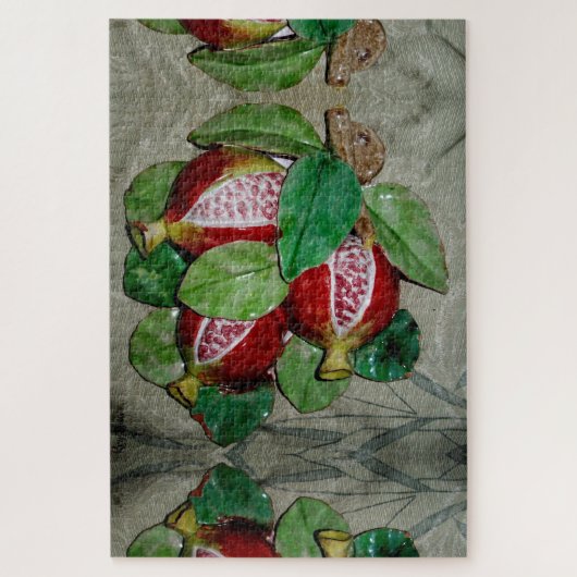 'S WERELDS MOEILIJKSTE POMEGRANATEN ART PUZZZLE LEGPUZZEL (Verticaal)
