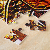 'S WERELDS MOEILIJKSTE RODE EN GOUDE DRUIVENLEZEN LEGPUZZEL (Zijkant)