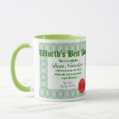 's Werelds Mok voor beste balies-certificatie (Links)