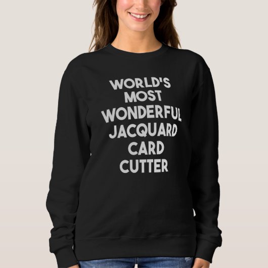 's Werelds mooiste Jacquard Kaart Cutter Trui (Voorkant)