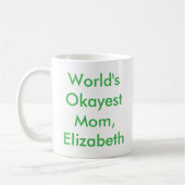 'S Werelds mooiste moeder gepersonaliseerd Koffiemok (Links)