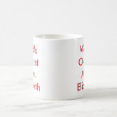 'S Werelds mooiste moeder gepersonaliseerd Koffiemok (Center)