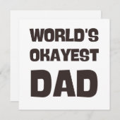 's Werelds mooiste vader grappige vader (Voorkant / Achterkant)