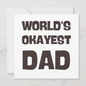 's Werelds mooiste vader grappige vader (Voorkant)