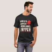 'S Werelds Okayest Ambulance Driver Funny EMS T-shirt (Voorkant volledig)