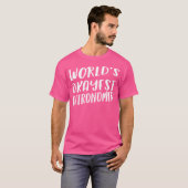 'S Werelds Okayest Astronomer Grappig Beste Astron T-shirt (Voorkant volledig)