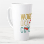 'S Werelds Okayest Curler Latte Mok & Cadeauartike (Linkerhoek)