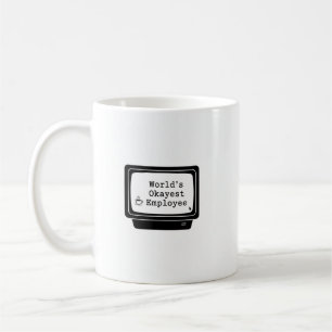 'S Werelds Okayest Employee Mok - Funny Kantoor De