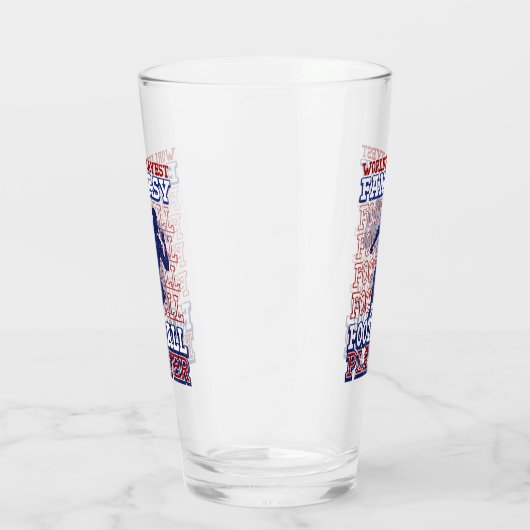 's Werelds Okayest Fantasy Football Player USA Col Glas (Rechts)