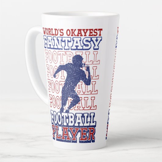 's Werelds Okayest Fantasy Football Player USA Col Latte Mok (Linkerhoek)
