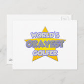 's Werelds Okayest Golfer .. grap Briefkaart (Voorkant / Achterkant)
