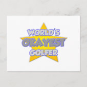 's Werelds Okayest Golfer .. grap Briefkaart (Voorkant)
