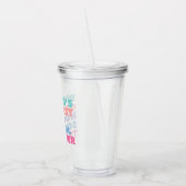 's Werelds Okayest Homeschool leraar Acryl Drinkbeker (Links)