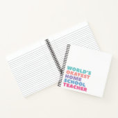's Werelds Okayest Homeschool leraar Notitieboek (Binnen)