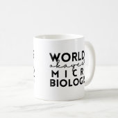 's Werelds Okayest Microbioloog Koffiemok (Voorkant rechts)