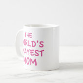 's Werelds Okayest Mok van mam Koffie (Voorkant links)
