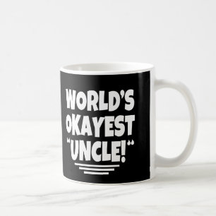 's Werelds Okayest Oom grappige koffie-mok Koffiemok