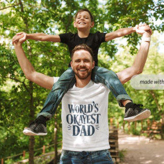 's Werelds Okayest Pap - Perfect cadeau voor papa' T-shirt
